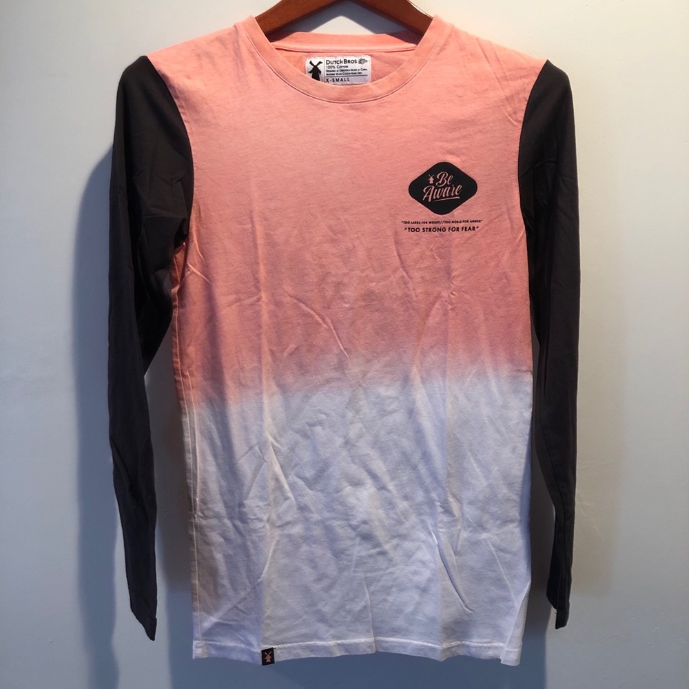 Dutch bros long sleeve shirt sz xs